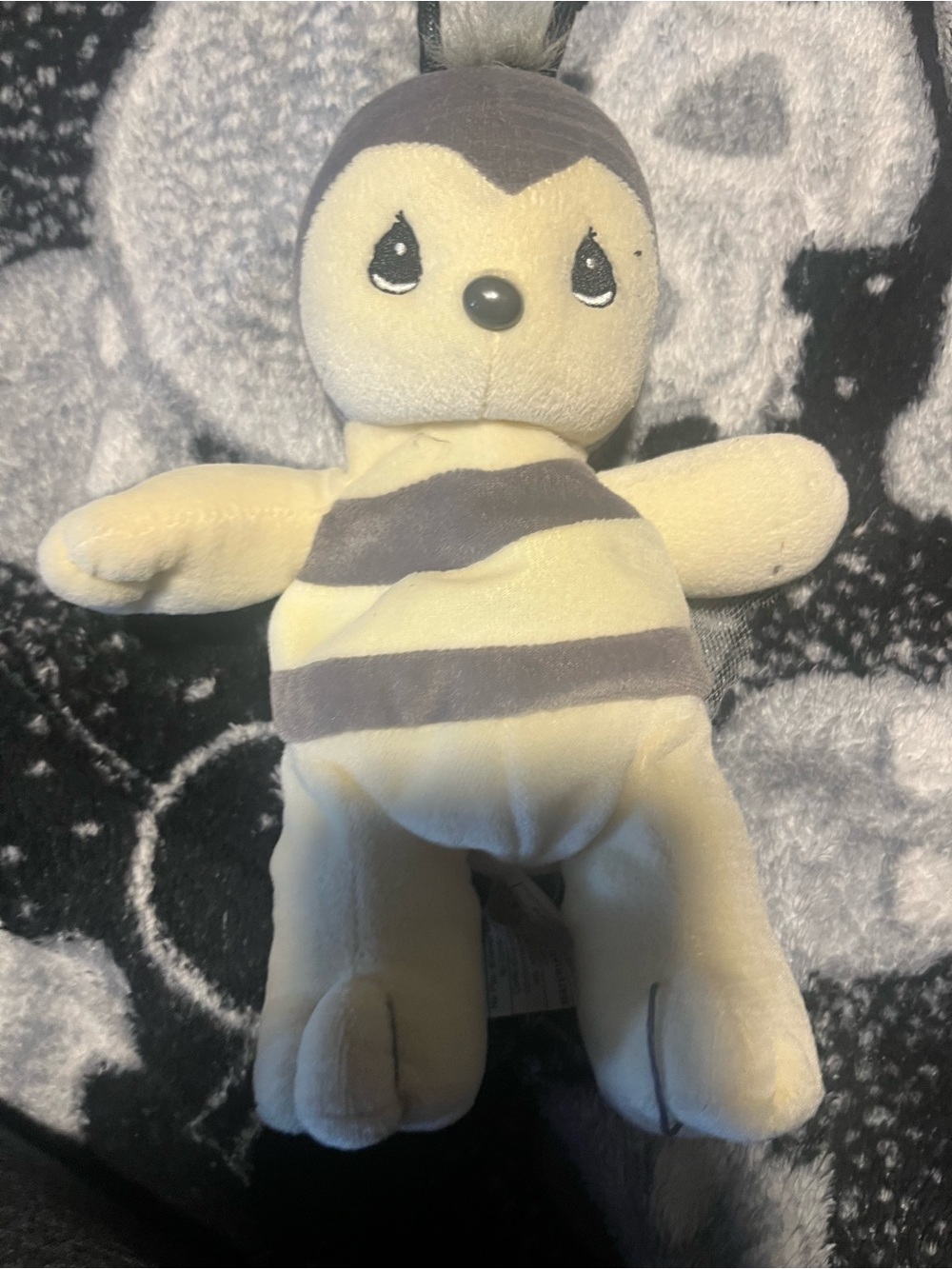 Collectable 90s beanbag bee plush
